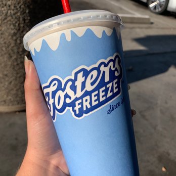 Fosters Freeze - Large Hot fudge milkshake at the outdoor seating area (due to COVID) - Burgers Near Me - Pinole, California Fosters Freeze - Large Hot fudge milkshake at the outdoor seating area (due to COVID) - Burgers Near Me - Pinole, California