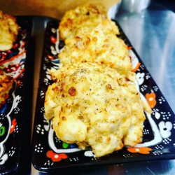 Pure Sweet Indulgence Bakery Cafe - Well seasoned butter garlic crab cakes!