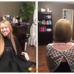 Rachael's Hair Studio - Betsy's new bob!! Such a great change!!