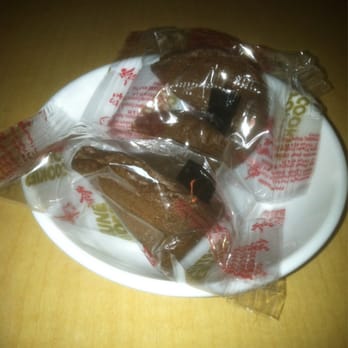 Bamboo - Chocolate flavored fortune cookies - Japanese Near Me - Bedford, Massachusetts
