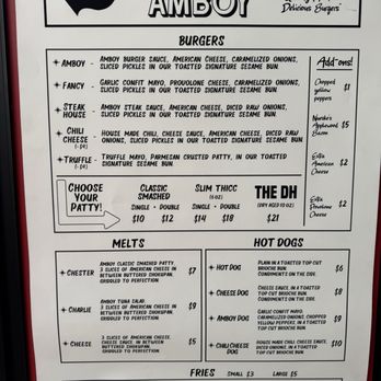 Amboy - Menu - Steakhouses Near Me - Los Angeles, California
