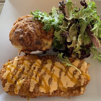 U-Tiki Beach - Mac- Nut Crusted Fish with the potatoes - Seafood Near Me - Jupiter, Florida