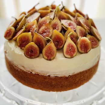 Chez Foushee - a cake with figs on top - French Near Me - Richmond, Virginia Chez Foushee - a cake with figs on top - French Near Me - Richmond, Virginia