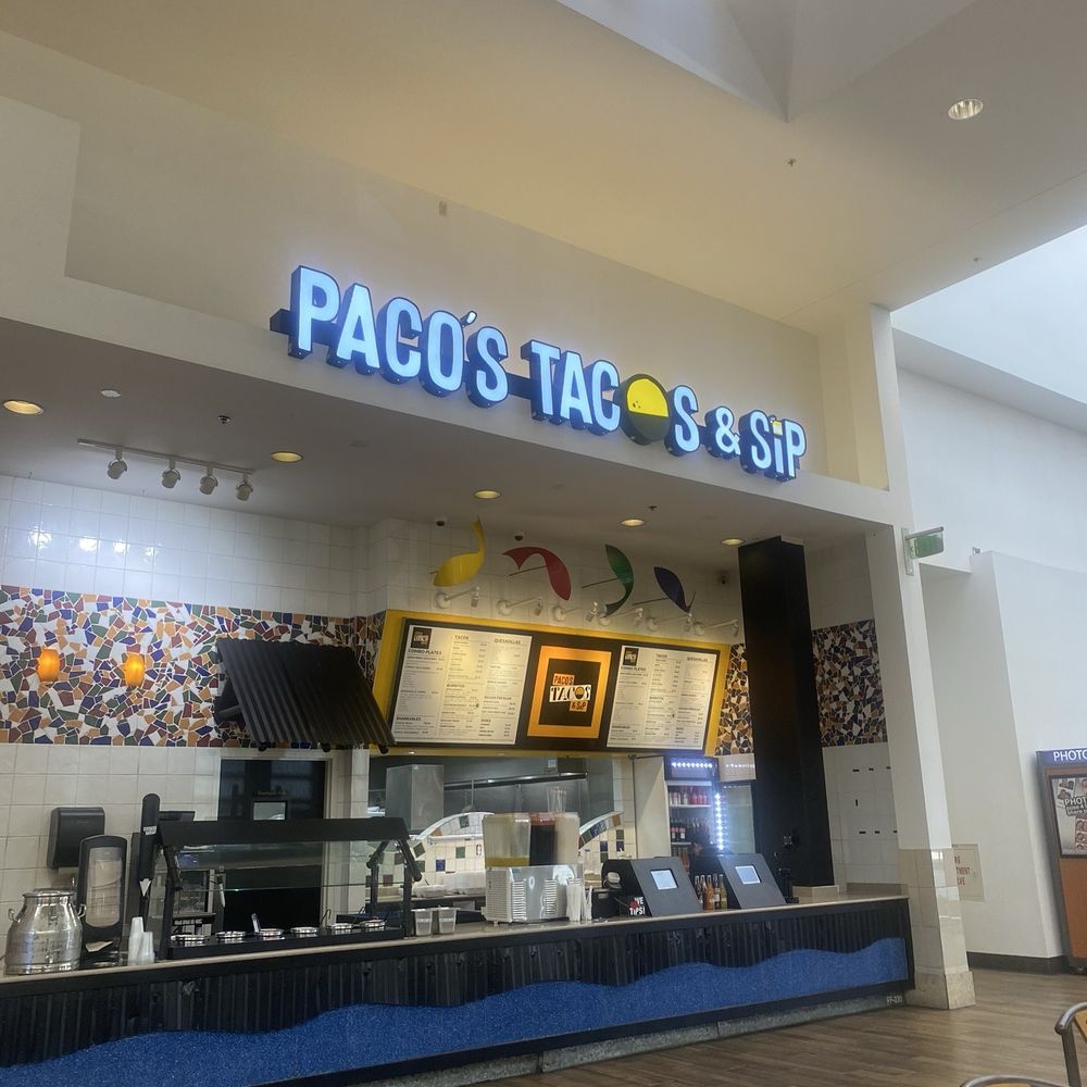 Store front at the mall Store front at the mall