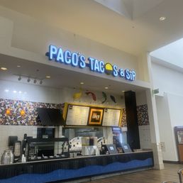 Store front at the mall Store front at the mall