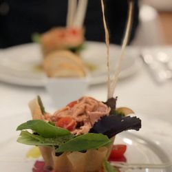 Madruelo - Retinto beef carpaccio with foie gras - very delicious and special.