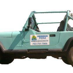 Caribbean Pool Service - Work Jeeps