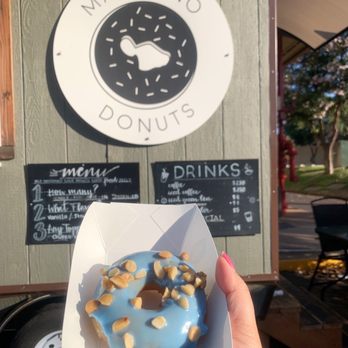 Maui Ono Donuts - Coconut glaze topped with macadamia nuts @veefoodlife - Donuts Near Me - Kihei, Hawaii Maui Ono Donuts - Coconut glaze topped with macadamia nuts @veefoodlife - Donuts Near Me - Kihei, Hawaii
