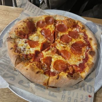 Blast & Brew - Classic Pepperoni Pizza - New American Near Me - Pismo Beach, California Blast & Brew - Classic Pepperoni Pizza - New American Near Me - Pismo Beach, California