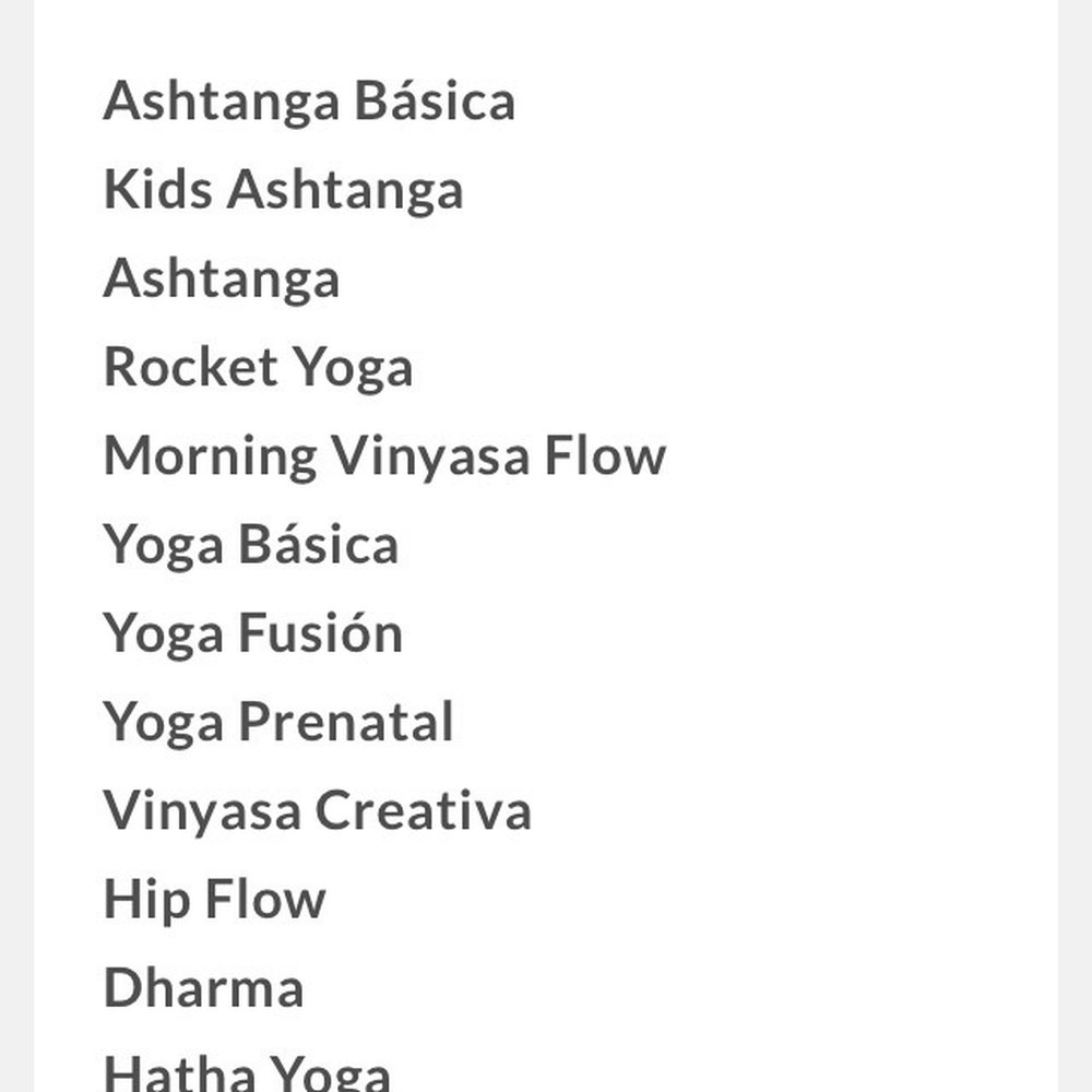 El Estudio - Large variety of classes offered - Yoga Near Me - San Juan, Puerto Rico