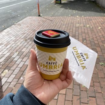 Caffe Umbria - Medium cappuccino - Coffee & Tea Near Me - Portland, Oregon