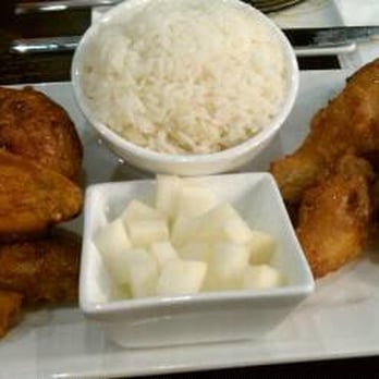 Bonchon Sunnyvale - Medium mixed with a side of rice. - Chicken Wings Near Me - Sunnyvale, California