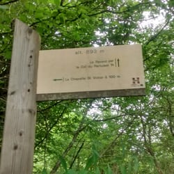 Balade en dessous du Revard sur le chemin du col du Pertuiset - Arrivée