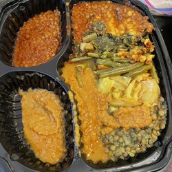 Lalibela Ethiopian Restaurant - Vegetable Combo
