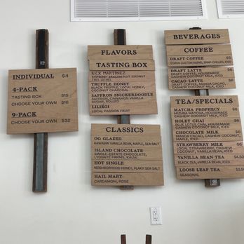 Holey Grail Donuts - 7/23 menu - Donuts Near Me - Honolulu, Hawaii Holey Grail Donuts - 7/23 menu - Donuts Near Me - Honolulu, Hawaii