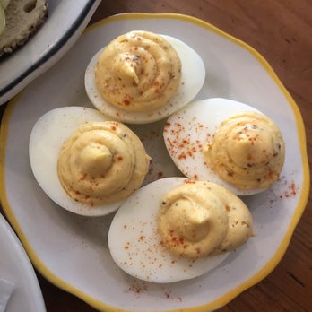 Wise Sons - deviled egg appetizer - Breakfast & Brunch Near Me - Oakland, California Wise Sons - deviled egg appetizer - Breakfast & Brunch Near Me - Oakland, California