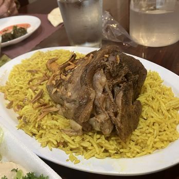 Raouche Cafe - The star of the show! Lamb shank. - Halal Near Me - Falls Church, Virginia Raouche Cafe - The star of the show! Lamb shank. - Halal Near Me - Falls Church, Virginia