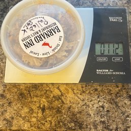 This is supposed to be 16oz without the container This is supposed to be 16oz without the container