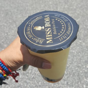 Miss Tea - Mango Bobba - Bubble Tea Near Me - Baldwin Park, California