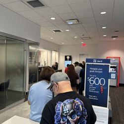 Bank of America Financial Center - Always a line all the way to the entry door with one teller taking their sweet time.