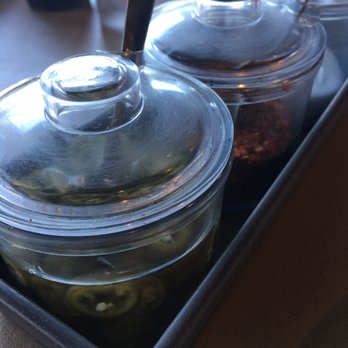 Thai Lada - Serrano in vinegar, chili flakes, sugar - Thai Near Me - Austin, Texas Thai Lada - Serrano in vinegar, chili flakes, sugar - Thai Near Me - Austin, Texas
