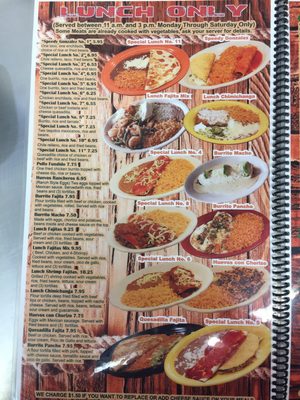 Menu photo 4 Los Tulipanes Pipestone, MN