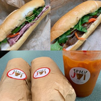 Spicy Joi - Cold Cut Combo Sandwich, BBQ Lemongrass Pork Sandwich, Thai Iced Tea - Sandwiches Near Me - Concord, California Spicy Joi - Cold Cut Combo Sandwich, BBQ Lemongrass Pork Sandwich, Thai Iced Tea - Sandwiches Near Me - Concord, California