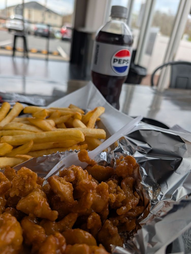 Food from Chicken Joe's Troy