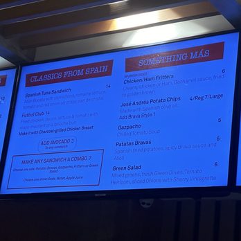 Pepe by José Andrés - Menu february 2025 - Sandwiches Near Me - Orlando, Florida