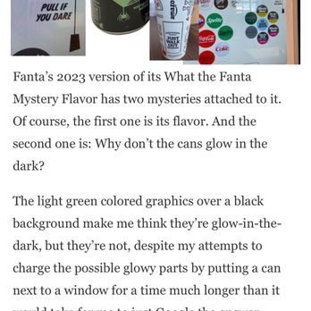 Amazon Go - The 2023 Fanta "Mystery Flavor" Halloween promotion is explained here for those who are curious and risk adverse to commit to a mystery - Convenience Stores Near Me - Torrance, California Amazon Go - The 2023 Fanta "Mystery Flavor" Halloween promotion is explained here for those who are curious and risk adverse to commit to a mystery - Convenience Stores Near Me - Torrance, California