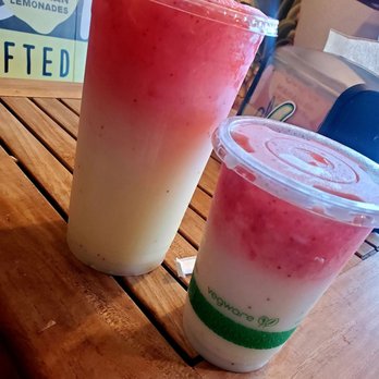 Wow Wow Lemonade Maui - Lava flows. They're my go to drink here - Juice Bars & Smoothies Near Me - Kihei, Hawaii