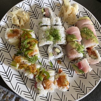 Mama M Sushi - Playboy Roll  Yellowtail Roll Say Fish Roll - Japanese Near Me - Pasadena, California