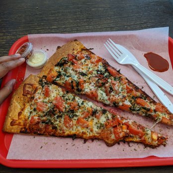New York Pizza - "Margherita" pizza slice- skip!!!! - Pizza Near Me - Mountain View, California New York Pizza - "Margherita" pizza slice- skip!!!! - Pizza Near Me - Mountain View, California