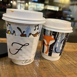 Foxtail Coffee - Cappuccino 8oz and reg size Cafe con Leche