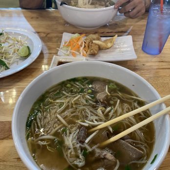 Photastic - Pho Tastic bowl and pork fried dumplings - Vietnamese Near Me - Miami, Florida