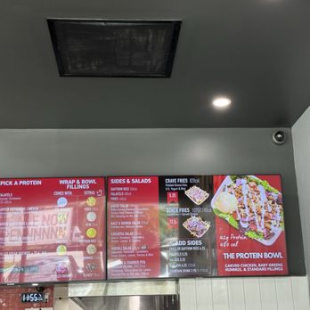 The Kebab Shop - Menu board pt. 2 - Mediterranean Near Me - Miramar, Florida