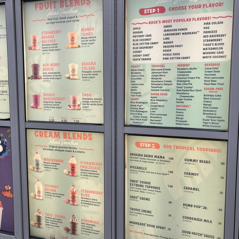 Bahama Buck's - Juice Bars & Smoothies Near Me - El Paso, Texas