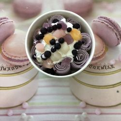 Touhy Fruity - Taro Rolled Ice Cream