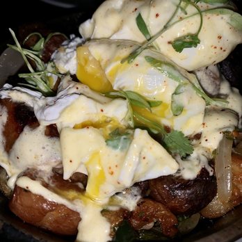 CHICA - Eggs Benedict Cazuela - Latin American Near Me - Las Vegas, Nevada