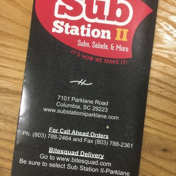 Sub Station II - Sandwiches Near Me - Cayce, South Carolina Sub Station II - Sandwiches Near Me - Cayce, South Carolina
