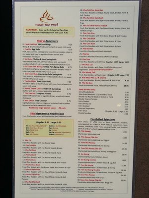 Menu photo 6 What The Pho! - Canyon Park Bothell, WA