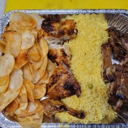 Fire Pit Grill - Chicken & Ribs Platter