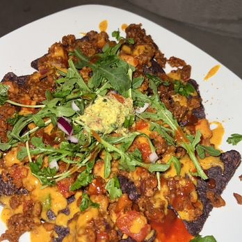Just Bussin - Vegan Plant Based Nachos! w/ Housemade Cashew Queso - Caterers Near Me