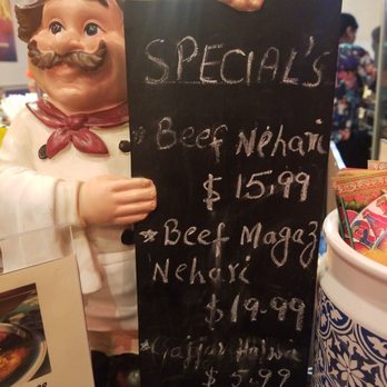 Chai Chenak - Specials - Beef nihari, beef maghaz nihari and Gajjar halwa - Halal Near Me - New Brunswick, New Jersey Chai Chenak - Specials - Beef nihari, beef maghaz nihari and Gajjar halwa - Halal Near Me - New Brunswick, New Jersey