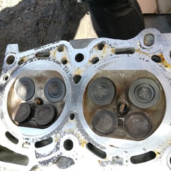 Iowa Vdubs Repair - This was what the head gaskets looked like after Jose had "completed them" - Auto Repair Near Me - Prole, Iowa