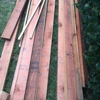 LifeScaping Fences - This is the wood they brought! And this is the upgrade from the other lousy wood that was brought. Unusable! - Fences & Gates Near Me - Sacramento, California