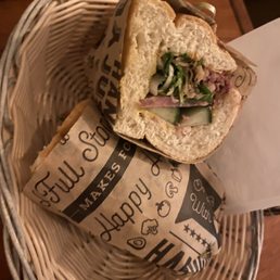 Pork Bahn Mi Sandwich