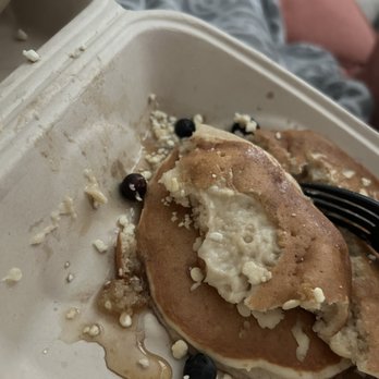 Another Broken Egg Cafe - Lemon Blueberry Goat Cheese Pancakes - American Near Me - Orlando, Florida