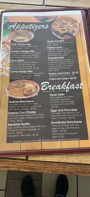 Menu photo 3 La Posadita Express Limon, CO Menu photo 3 La Posadita Express Limon, CO