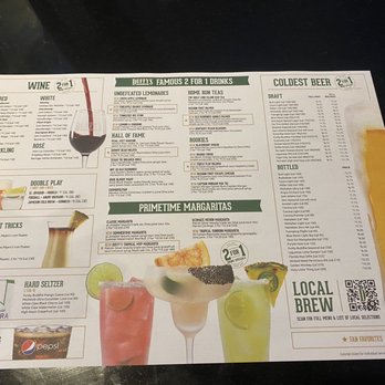 Duffy's Sports Grill - Current drink menu (Feb 2022) - Sports Bars Near Me - Estero, Florida